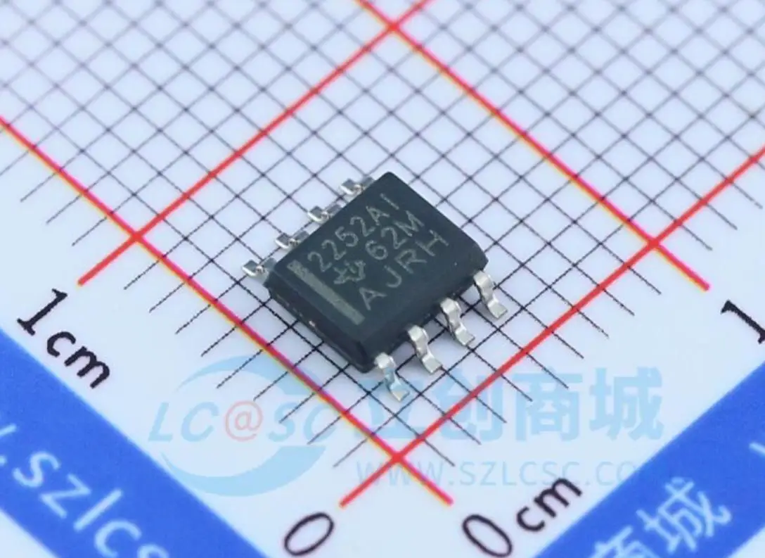 8PCS  TLC2252AIDR  Encapsulation: SOIC-8 Brand new original genuine products in stock