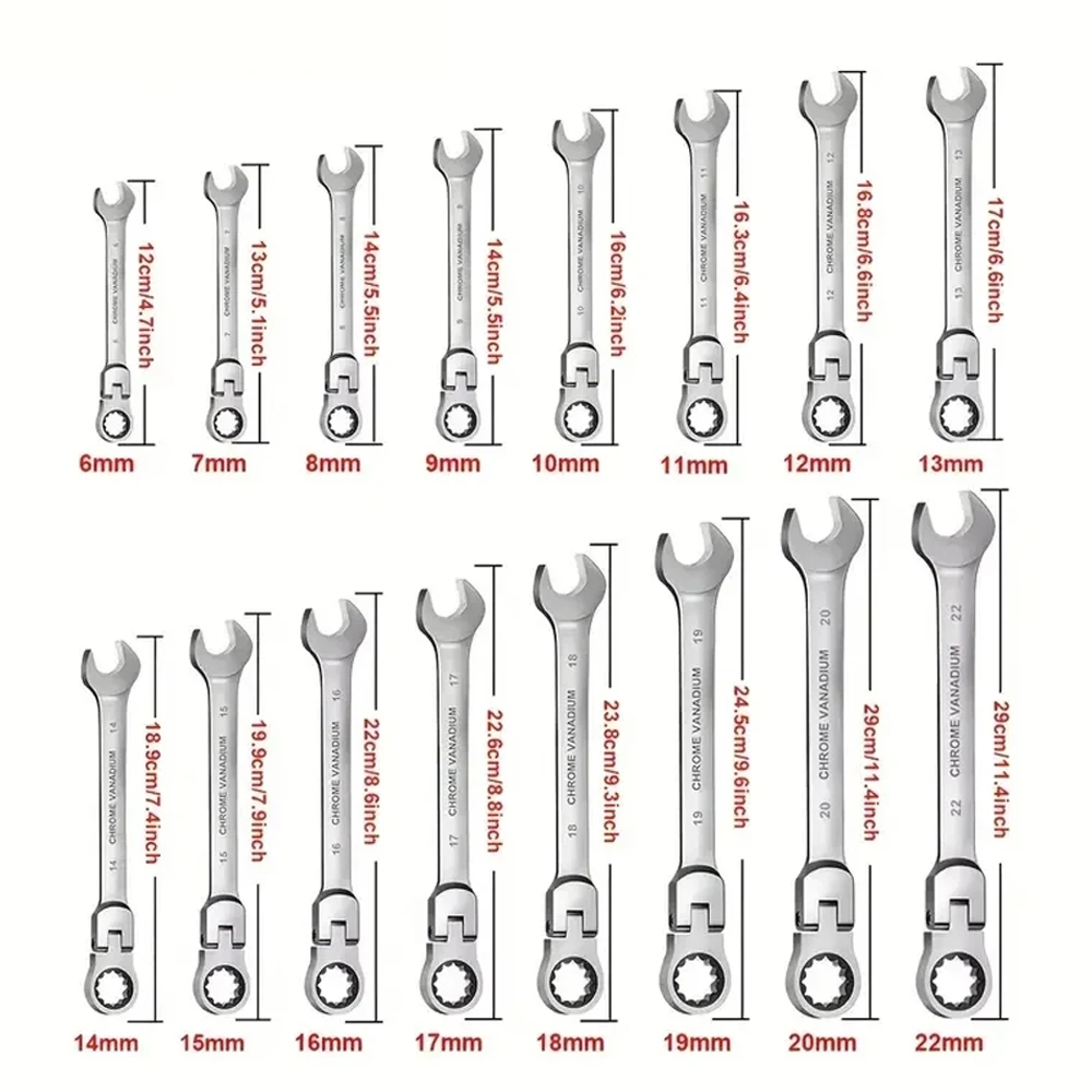 Automatic Fast And Labor-Saving Dual-Use Open-Ended Universal 72-Tooth Ratchet Wrench Movable Head Open Plummer