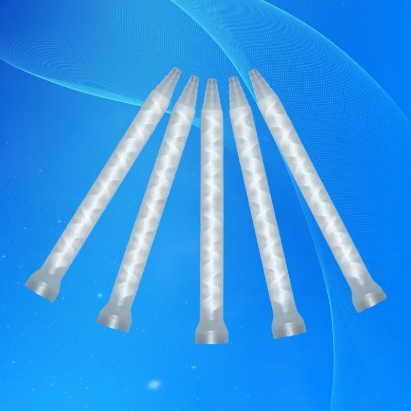 ‌MC06-18 Static Mixer Nozzles | High Flow Industrial Grade for Composite Materials/Auto Repair/3D Printing + FS‌