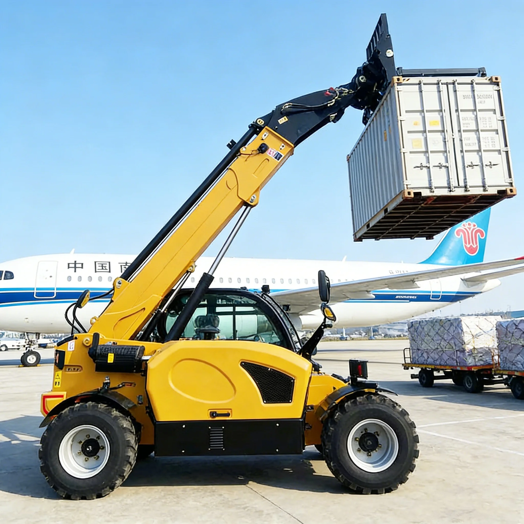

Telescopic Handler, Adjustable Load Capacity for All Work Sites - Customized