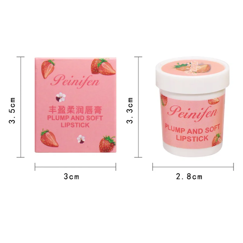 بلسم شفاه مرطب بالخوخ ملمع شفاه للعناية بالشفاه وممتلئ وتقشير ملمع شفاه وردي ممتلئ الجسم