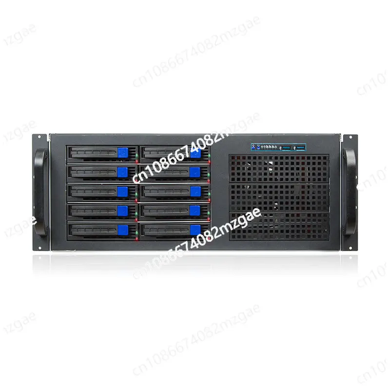 4U Chassis 10 Disk Hot Swappable Hard Disk 650MM Long 3.0USB Support Dual Xeon Server Main Board Large Graphics Card