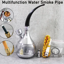 2024 High Quality Business Water Cigarette filter Reduce Tar Multifunction Smoke Pipe Vintage Durable Reusable Smoking Holders