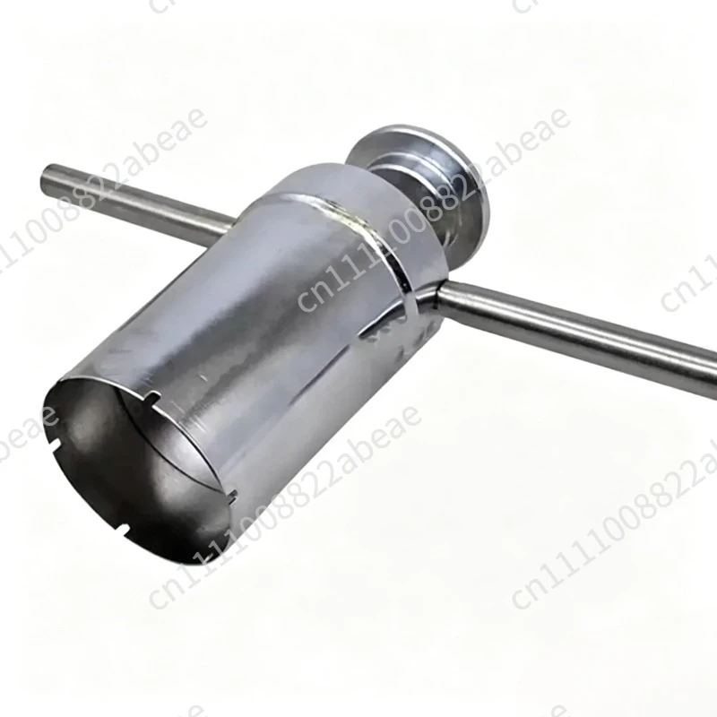 Stainless steel cutting tools for non-combustible mineral wool sample preparation - 45*50/45*80mm round rock wool plate sampler