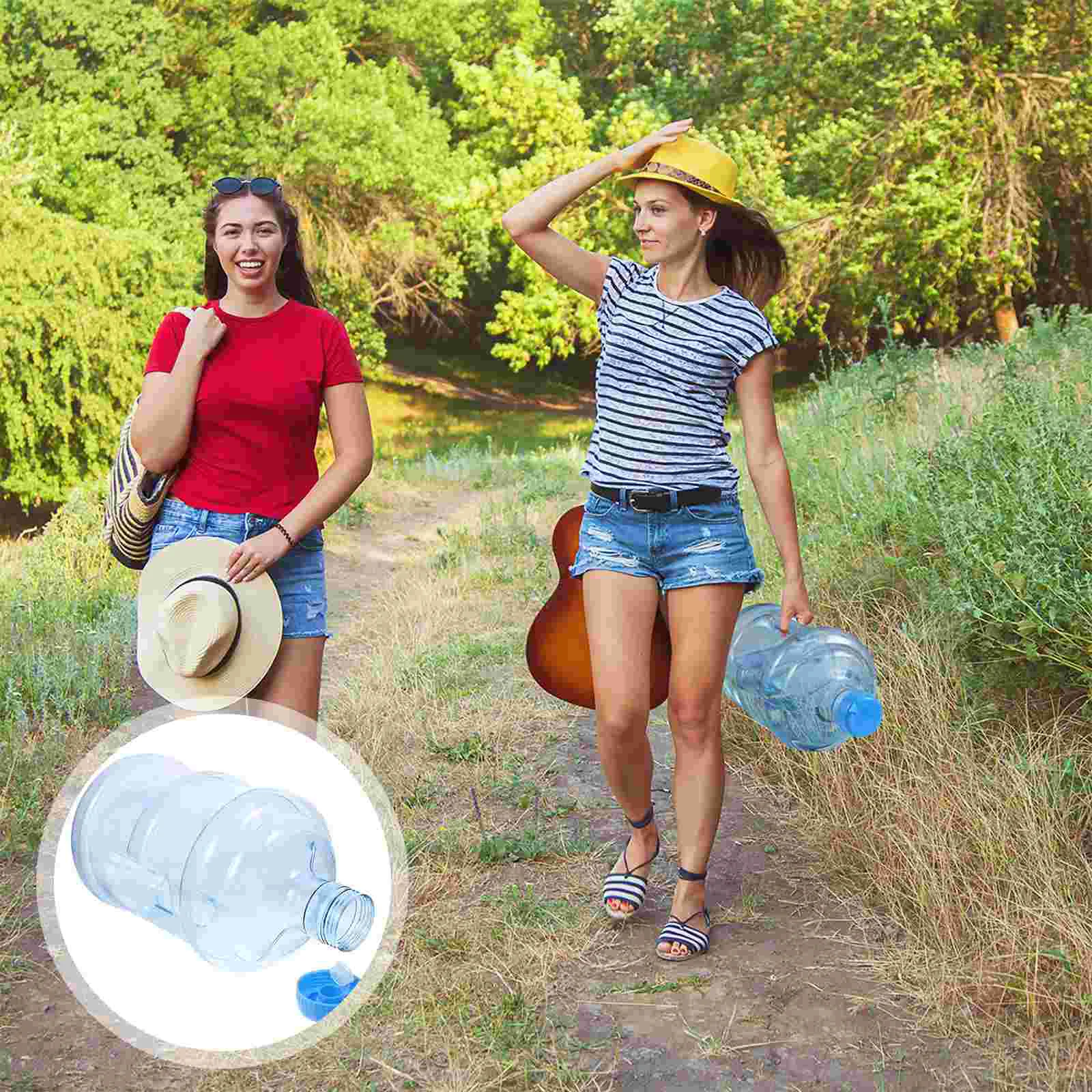 

5 Liters Pure Bucket 5l PC Material High Sealing Water Dispenser Compatible Storage Tub Water Bottle
