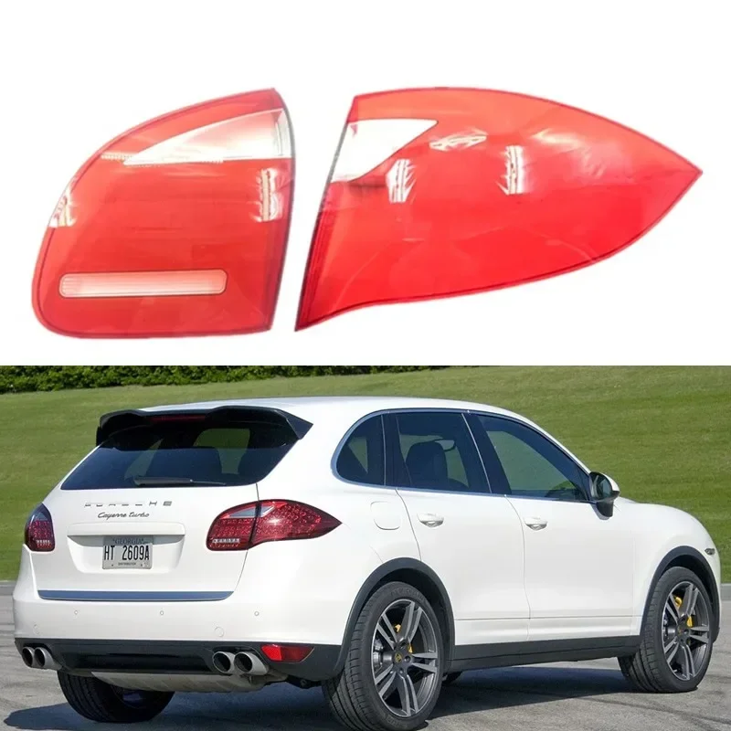 

For Porsche Cayenne 2011 2012 2013 2014 car accsesories Tail Lamp Cover Rear Signal Parking Lights Shell Original Lampshade