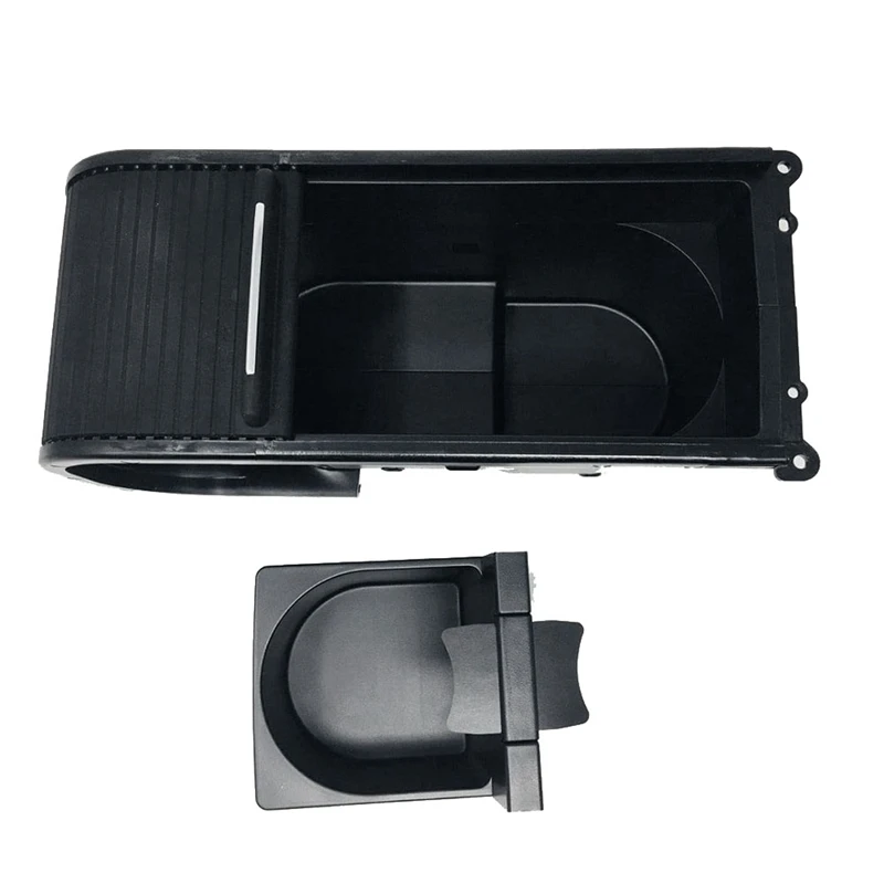 Car Center Console Cup Holder With Insert Divider Kit 66155AG100JC For Subaru Impreza Sti 2008-2021 Storage Box