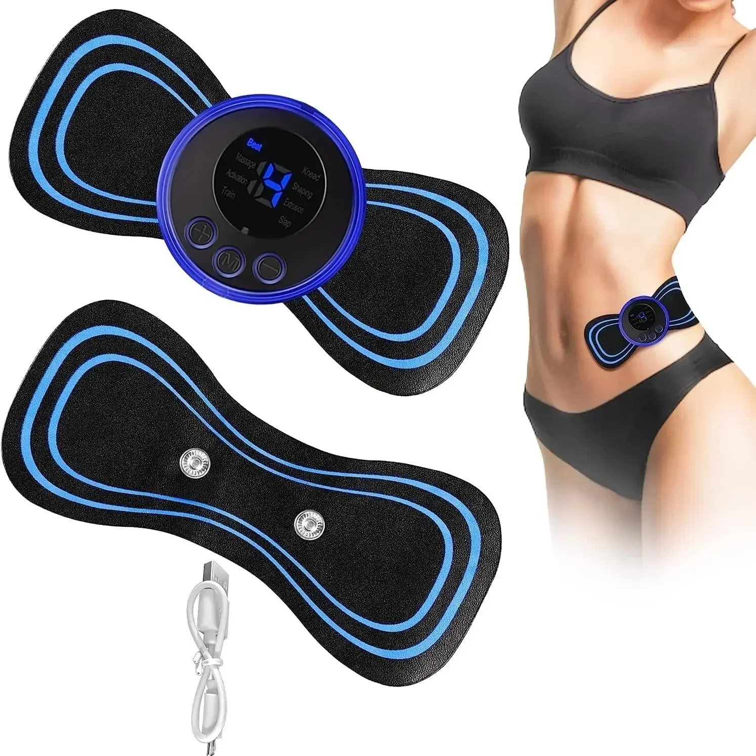 

Rechargeable EMS body massager Intelligent Machine for Full Body Pain Relief Multi Function Physiotherapy Instrument