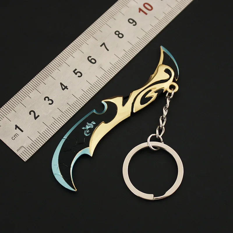 Valorant المشاجرة ريفر نموذج قلادة المفاتيح للرجال 5-9 سنتيمتر الجلد العصرية المعادن حلقة رئيسية مكتشف المشجعين جمع ديكور مجوهرات هدية #2