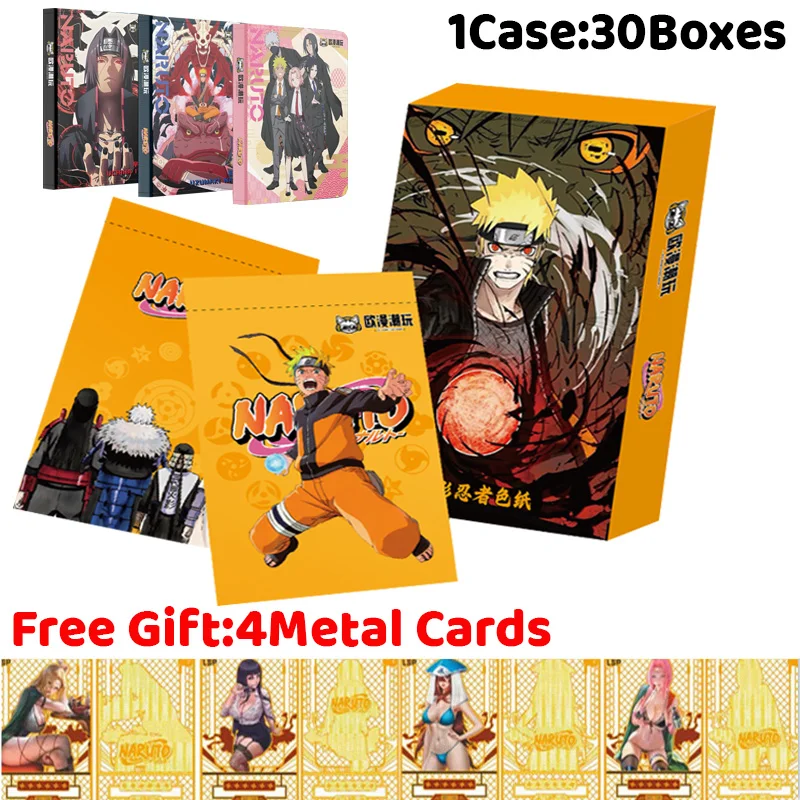 

OuMan ChaoWan Naruto Board Коллекционная карта Лазерная коробка для билетов Magic High Energy Limited Аниме-карта Подарки