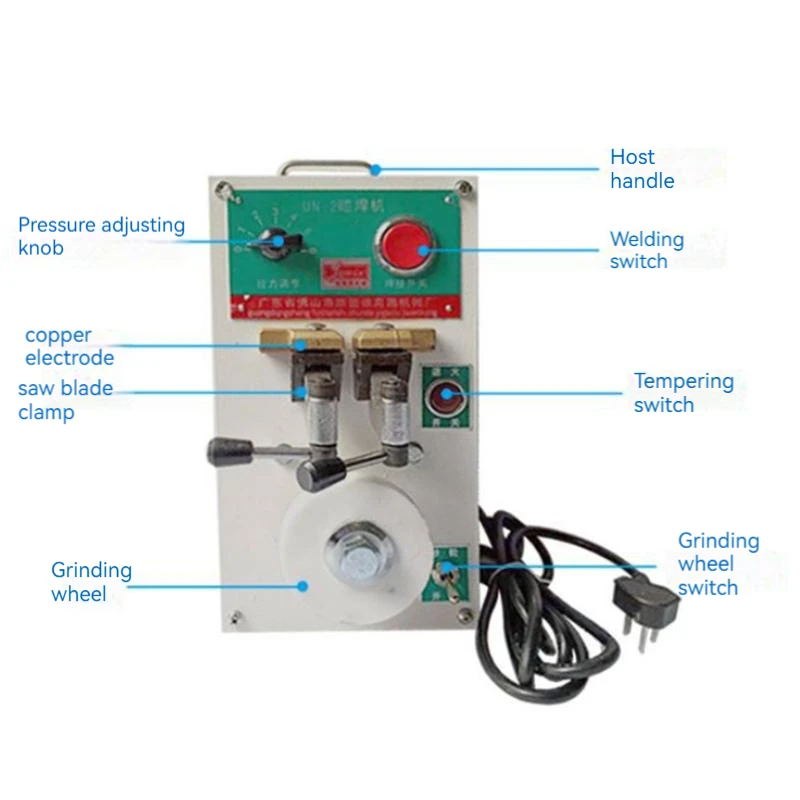 UN-2 Electric Butt Welder Small Portable Saw Blade Butt Welding Machine Band Saw Blade Special Welding Machine For Woodworking