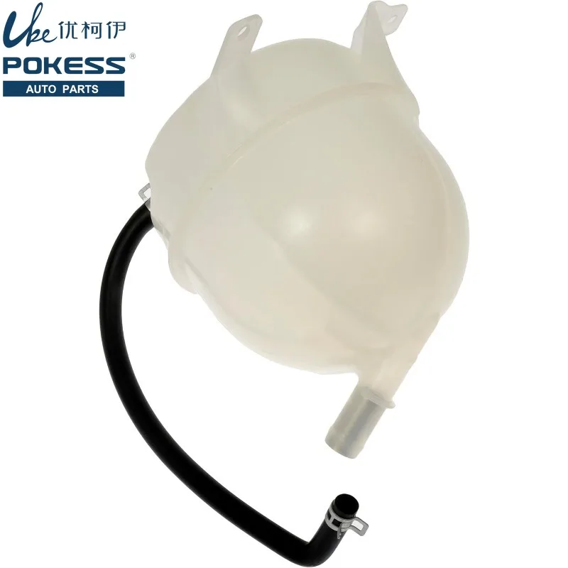 Coolant Expansion Reservoir Overflow Tank With Cap for Ford E-350 E-450 E-550 E-150 Econoline Super Duty Club Wagon 4C2Z8A080BC