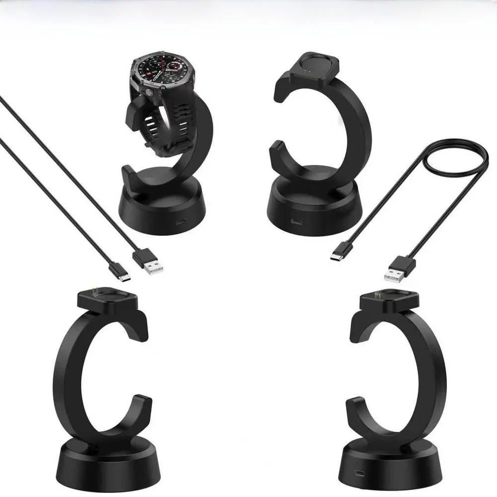 Charging Dock Charger For Amazfit Cheetah2 Pro Dock Stand Charger Adapter With USB Cable Charger Stand Efficient Charging Parts