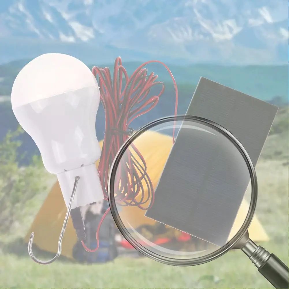 

Солнечные лампы для улицы, водонепроницаемые, для кемпинга, на солнечной энергии, для палаток, ночной рыбалки, аварийного освещения