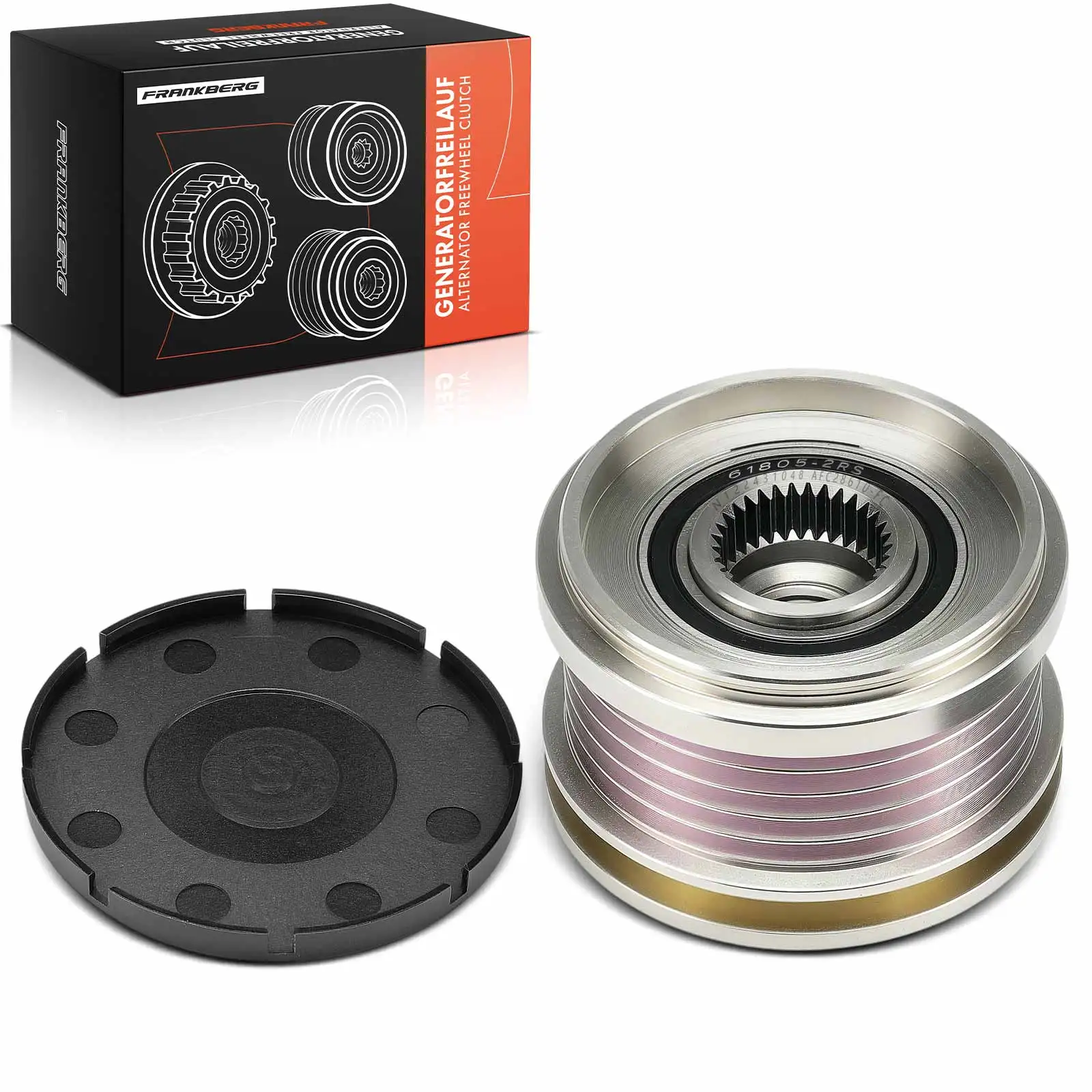 Frankberg 1x Generatorfreilauf Lichtmaschine für Alfa Romeo Giulietta Fiat 500X Jeep Renegade 51931432 51884239 F-565232.XX