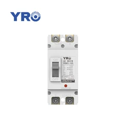 125A AC MCCB Moulded Case Circuit Breaker 63A 100A AC230V 2P Single phase 3P AC400V three-phase