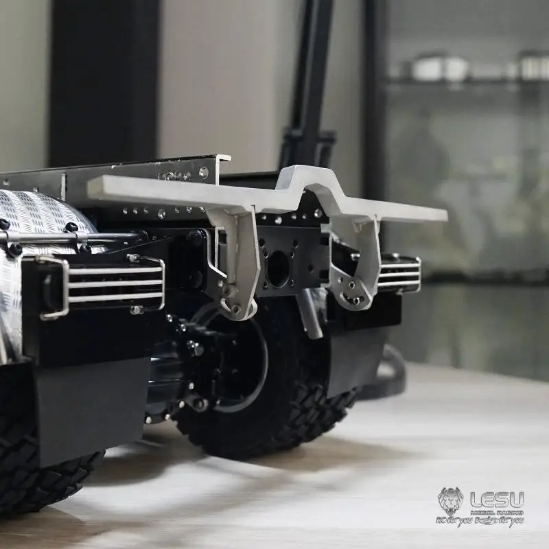 LESU 1/14 Tamiya Truck Dump Truck Heavy Duty Trailer Roll-off Truck Rear Bumper H-1303