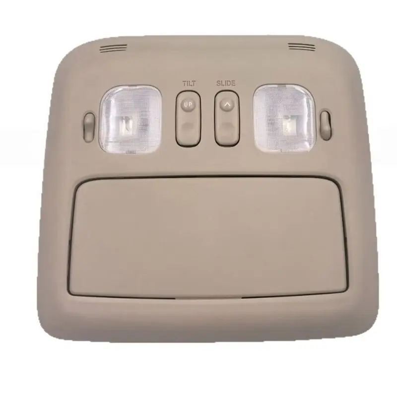 

ABHY-Roof Front Reading Light With Sunroof Switch Beige For Toyota Land Cruiser LC100 Lexus LX470 1998-2007 Ceiling Dome Lamp