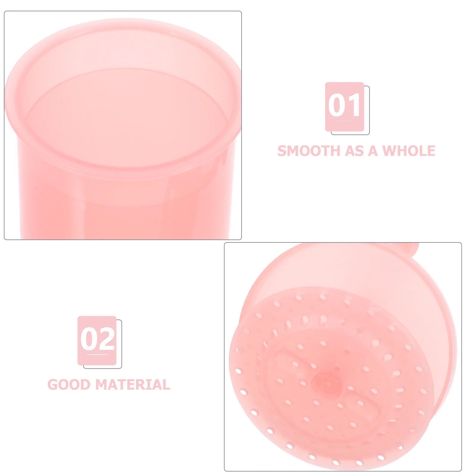 Máquina de espuma Facial para limpiador Facial, champú, taza de espuma portátil de viaje, dispositivo de formación de burbujas, herramienta de cuidado de la piel ligera, 6 uds.