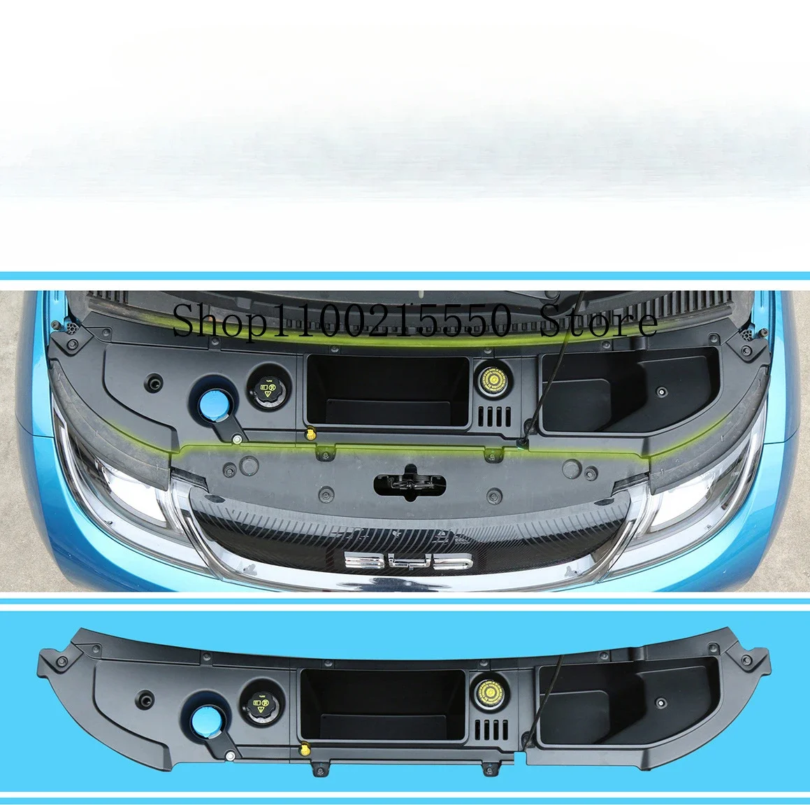 

Accessories for BYD Dolphin front trunk storage box, engine compartment cover storage box