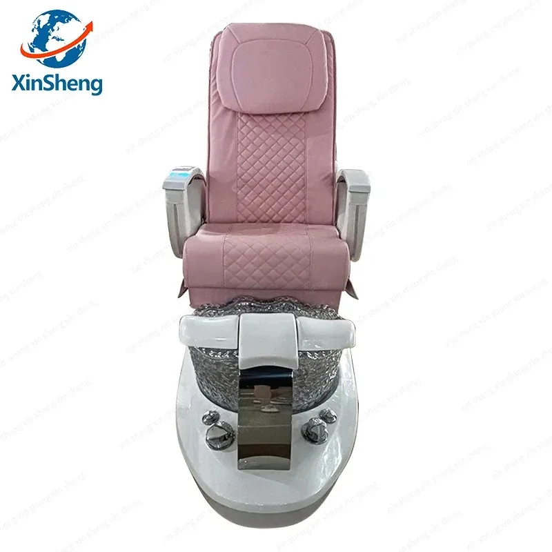 

XinSheng Pedicure Chair Salon Chairs SPA Furniture Back Massage Chair Pedicure Stool Nail Sofa Couch Foot Bath Foot Soaking