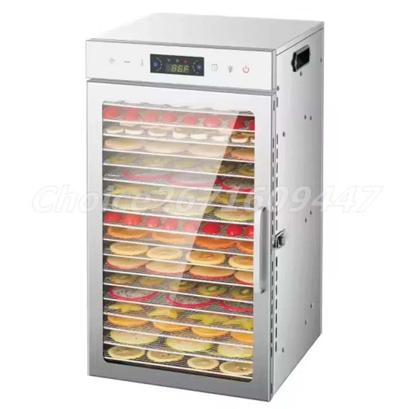 

Household Small Stainless Steel Dried Fruit Machine 12 Floors Food Dehydrator Machine Fruit Dehydration Air Dryer