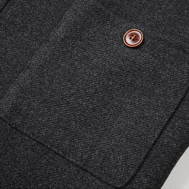 خمر الصوف يمزج معاطف النساء أنيقة اقتصاص المرقعة مبطن سترة صوفية الشتاء السيدات الكورية طويلة الأكمام ملابس خارجية جديد