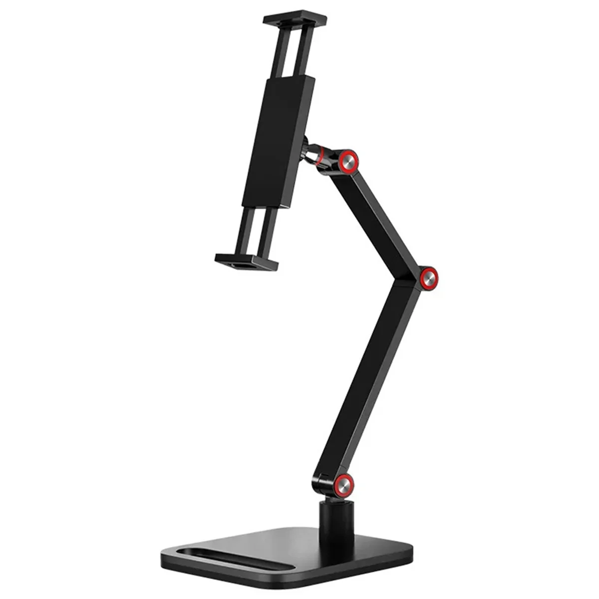 Portable Monitor Stand Adjustable 360° Swivel Bracket Tablet Holder Compatible with Tablet Desktop Clamp Stand