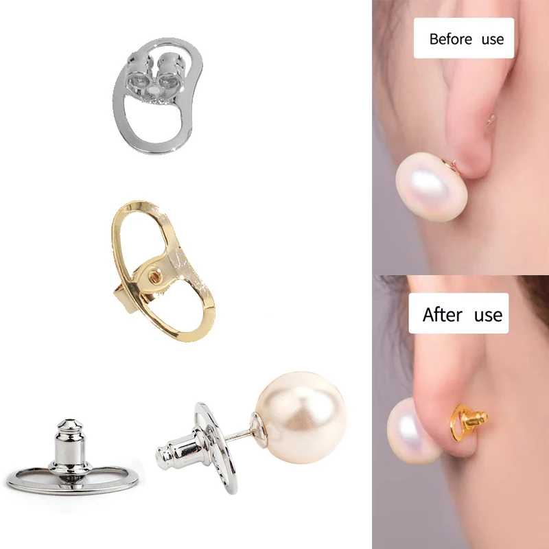 4Pcs Ear Back Stopp… - image