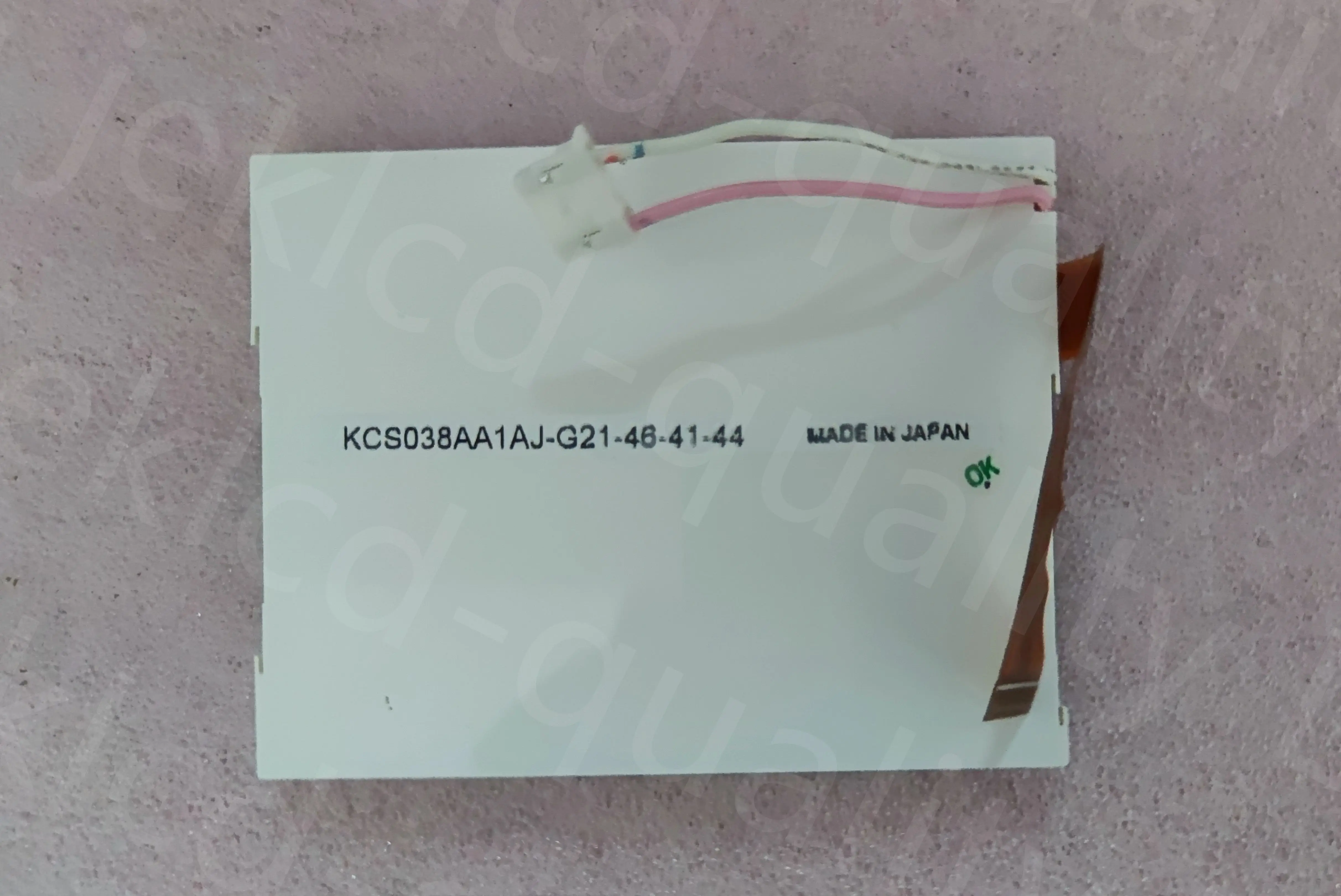 

KCS038AA1AJ-G21, 3.8-inch panel, suitable for display
