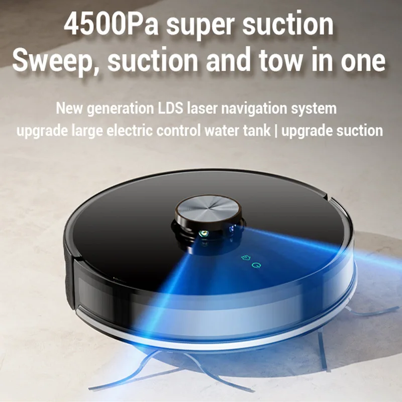 Sweeping robot LiDAR intelligent vacuum cleaner integrated household sweeping and suction three-in-one automatic sweeper
