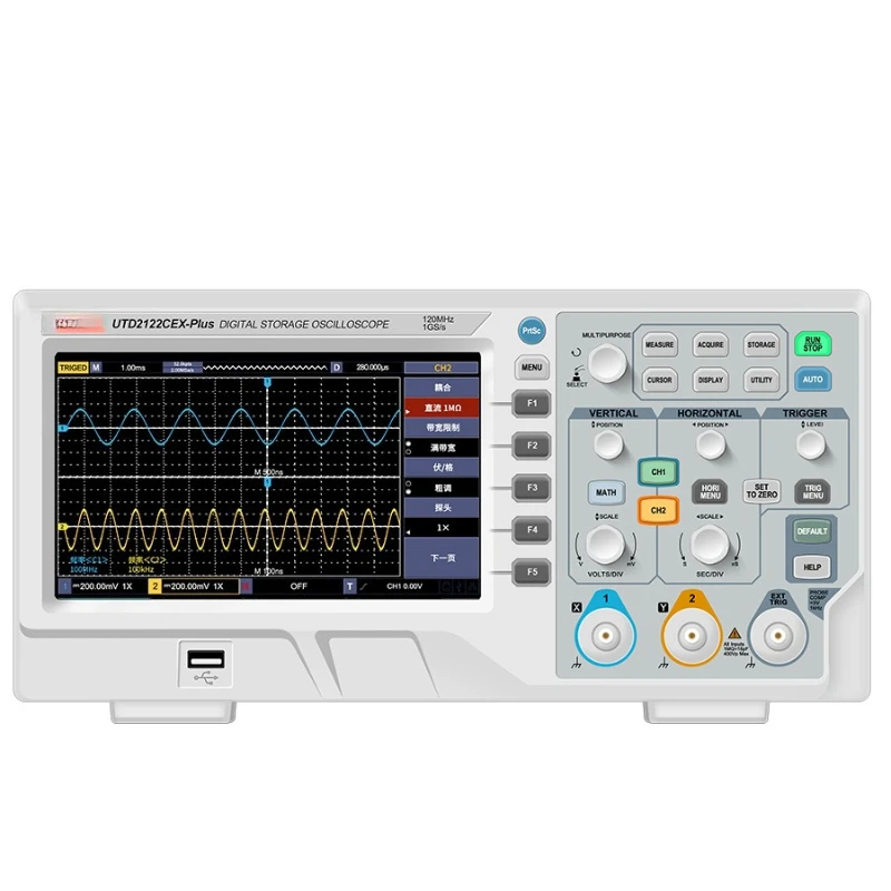 Benchtop digital oscilloscope 100M bandwidth upgrade UPO1152HD high precision