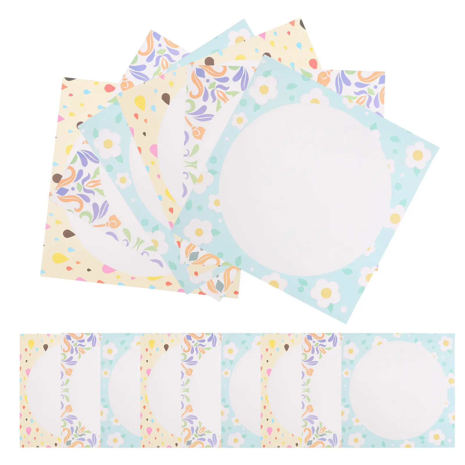15Pcs Professional Calligraphy Paper Art Painting Paper for Chinese Traditional Brush Work Ink Absorption Medium Thickened