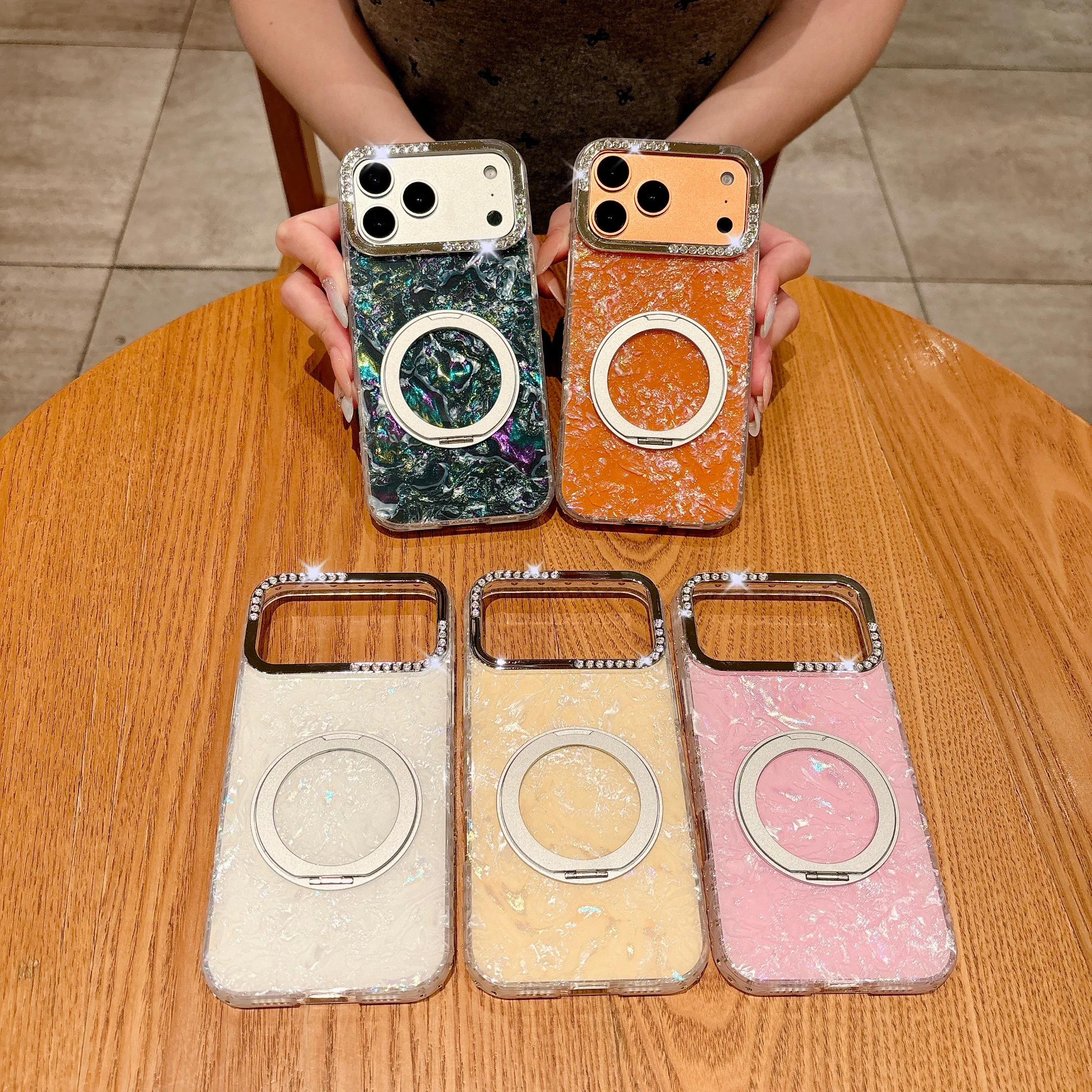 

Новая модная модель, подходящая для Apple 17promax, высококачественный чехол для телефона для девочек, с чернильным цветом и красивым п.