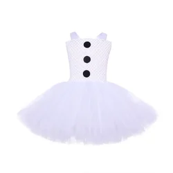 Baby Girls' Frozen Dance Skirt Children's Performance Snowman Playing Snow Baby Costume European and American Frozen Snow