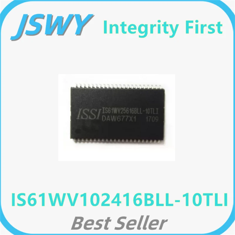 (1/20 piece) IS61WV102416BLL-10TLI TSOP48 Static Random Access Memory Chip 100% Brand New Original Fast Shipping