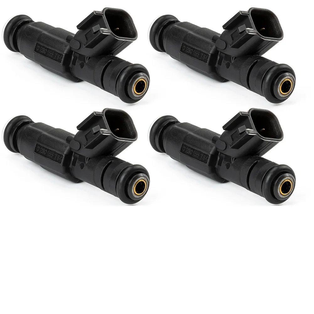 

4Pcs Fuel Injector 0280155784 For Jeep Cherokee Grand Cherokee Wrangler 4.0L 1999 2000 2001 2002 2003 2004