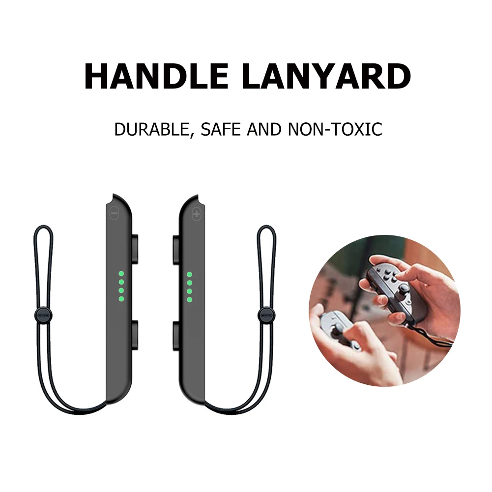 حبل يد للوحة الألعاب لجهاز نينتندو سويتش وحدة تحكم بديلة OLED حزام اليد Joy-con حزام المعصم للتبديل/ملحقات OLED