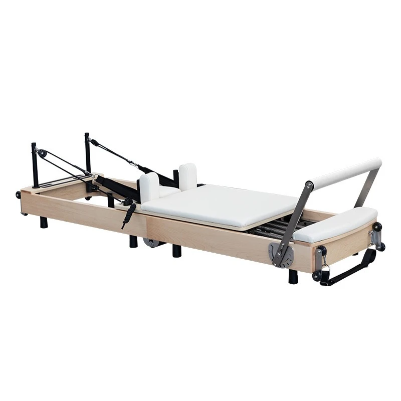 

Folding core bed Yoga studio private fitness home Pilates large equipment wooden folding core bed