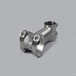 TIRIS-BL6 Stem for Bike Accessories,Bicycle Parts,Custom Angle 5 °-45 °,H Style,Length 50-120mm, 28.6/25.4*25.4/31.8
