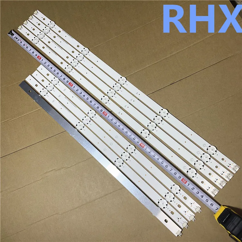 16 جزء/الوحدة ل 49UH6100-CB 49UK6200 49UK6300 49UJ630V 49LJ5500 COB 49 بوصة UHD/FHD Rev03 A/B-TYPE LCD الخلفية بار