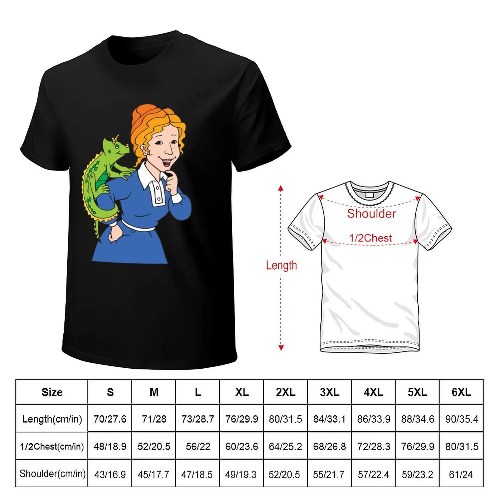 Frizzle Pattern T-Shirt man t shirt designer T-Shirt