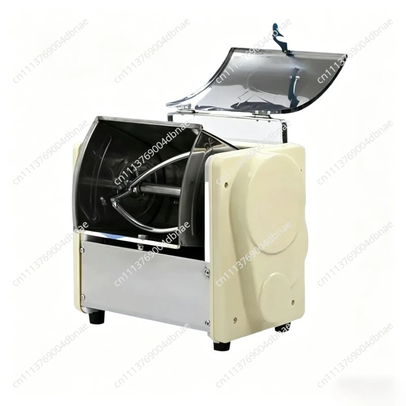 Electric  Dough Kneading Machine Stainless Steel Desktop Noodle Wonton Wrapper Dough Mixer Commercial or Home Use