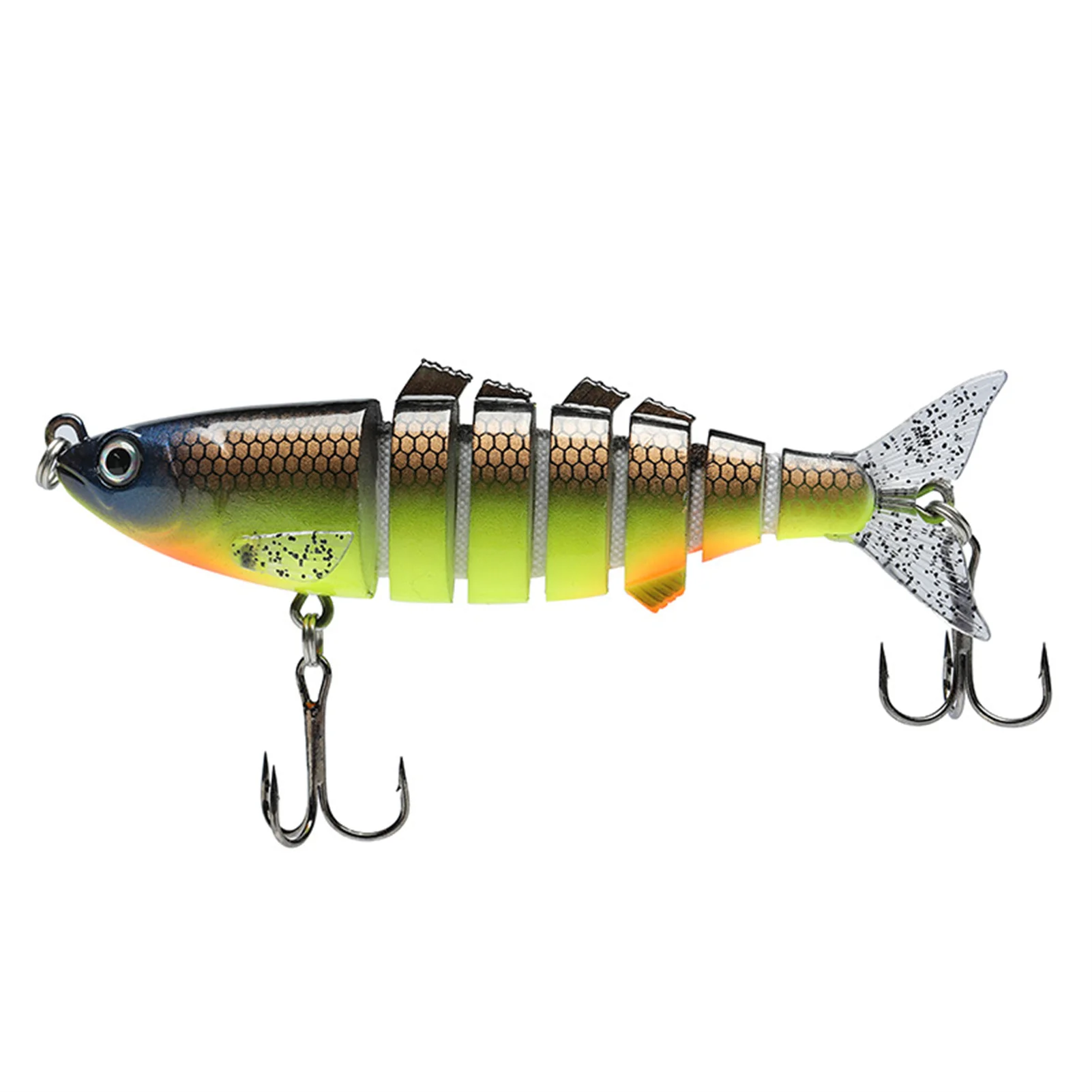 Fishing Lures Multi Jointed Swimbaits S-shaped Design For Freshwater Saltwater