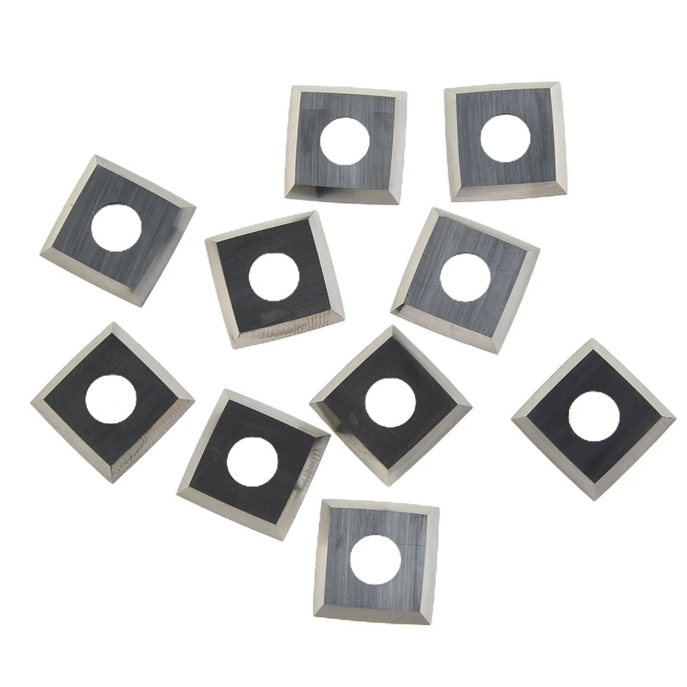 R150 Radius Square Carbide Inserts 15x15x2.5mm 4-Edge Replacement for Wood Planer Cutter Heads and for lathe Tools