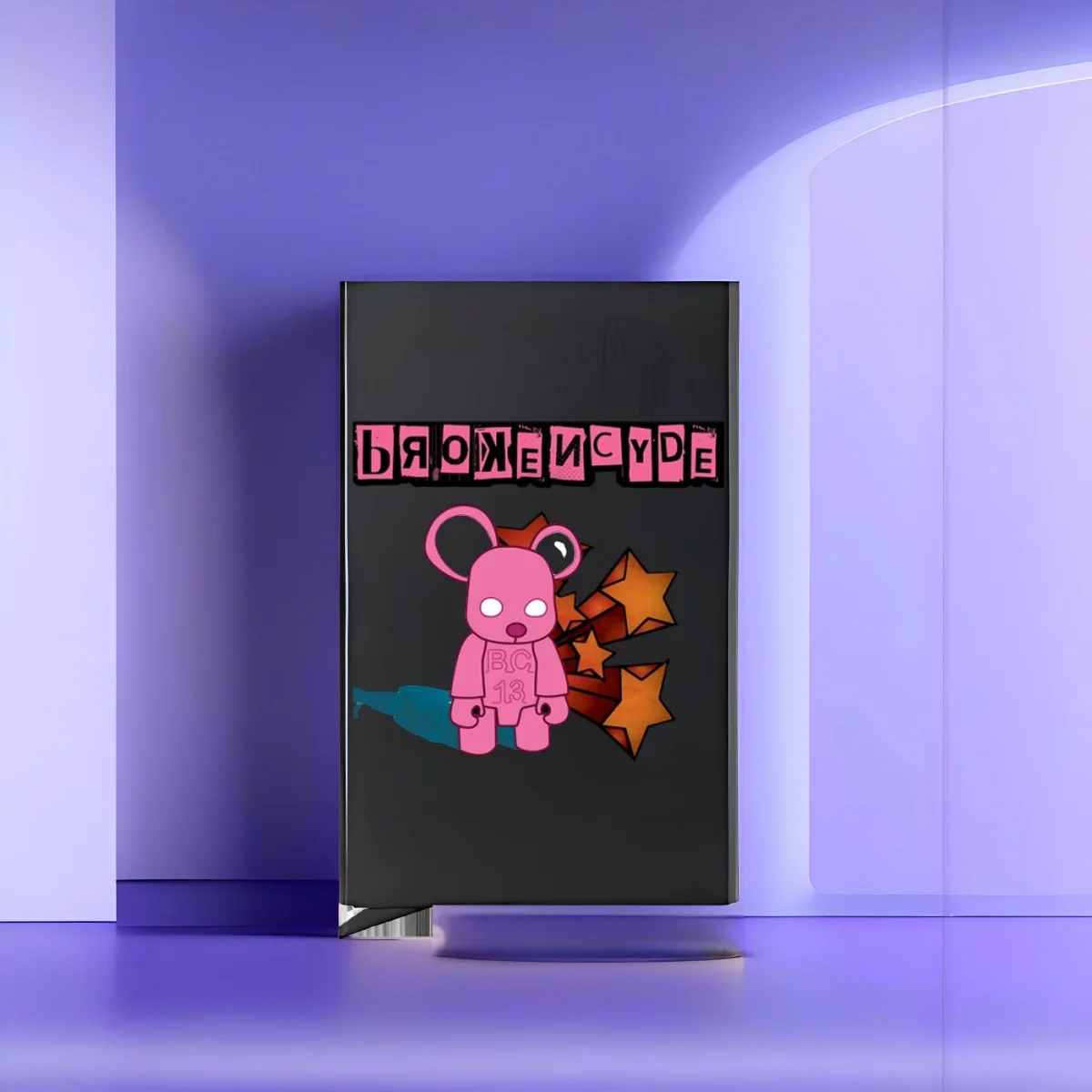 

Плакат Brokencyde 2036, новый стиль, модный футляр для карт с принтом, различные варианты цвета, простой в использовании, компактный для ежедневных потребностей