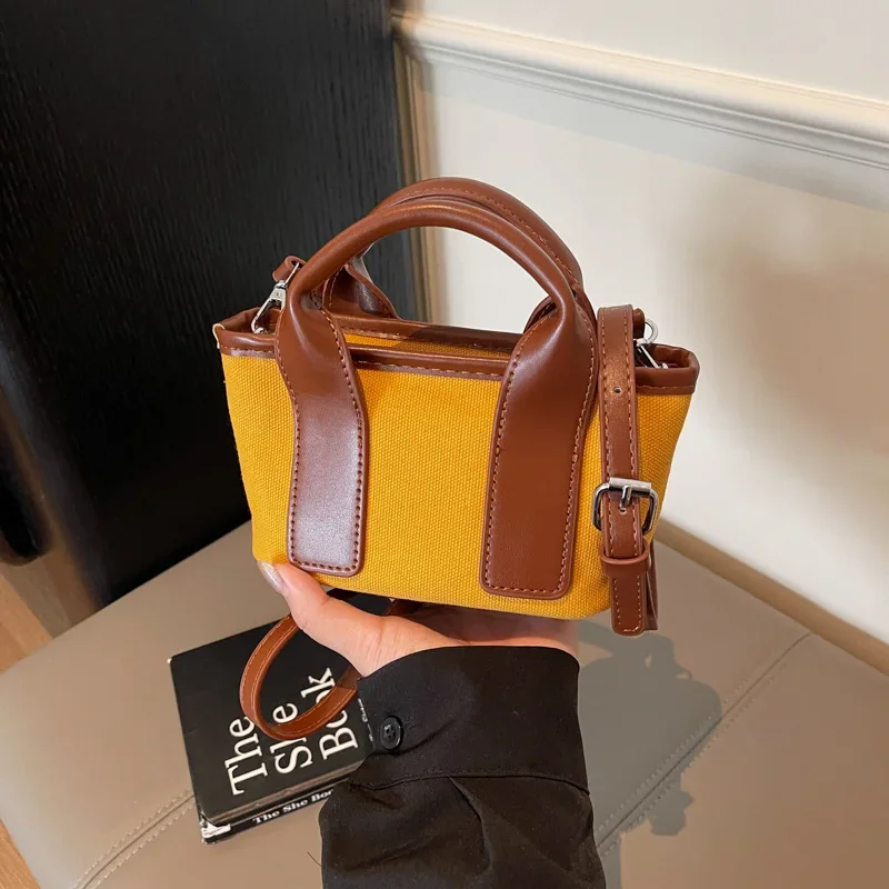 

2025 Premium Canvas Shoulder Bag - Retro Women's Handbag, Versatile Tote Purse for Fashionistas