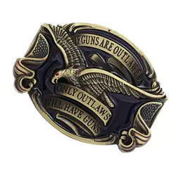Retro 3D Western Belt Buckle Cowboy Classic Buckle Metal Belt Buckle