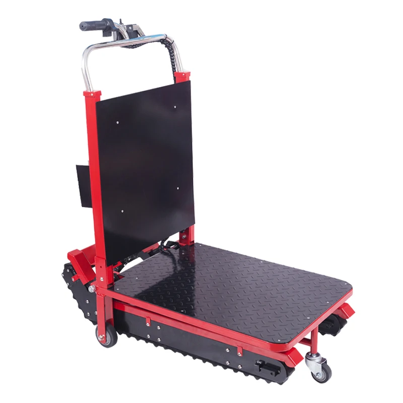 

Electric powered hand foldable stair climbing truck