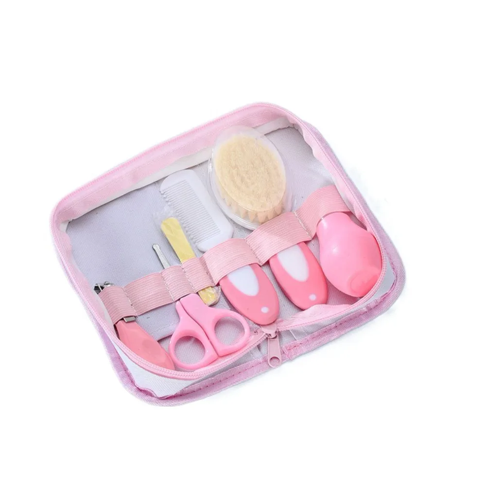 

Head Comb Baby Care Kit Brush Nail Clipper Nursery Care Set Sharpener Tool Package Newborn Cleaning Supplies Toddler Gift